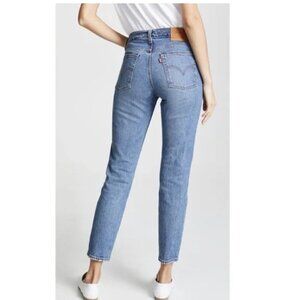 Levi's Wedgie High Waisted Button Fly Casual Denim Jean - Light-Medium  Wash